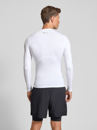 Under Armour Longsleeve mit Rundhalsausschnitt und Logo Weiss 5