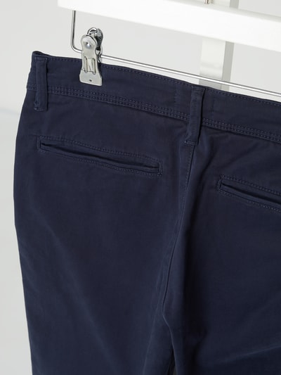 Jack & Jones Slim fit chino, model 'Marco' - 'Better Cotton Initiative' Marineblauw - 4