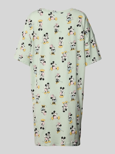 Jake*s Casual Nachthemd mit Disney®-Print Mint 3