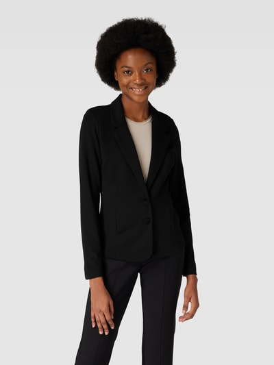 Soyaconcept Blazer mit seitlichen Eingrifftaschen Modell 'Daniela' Black 4