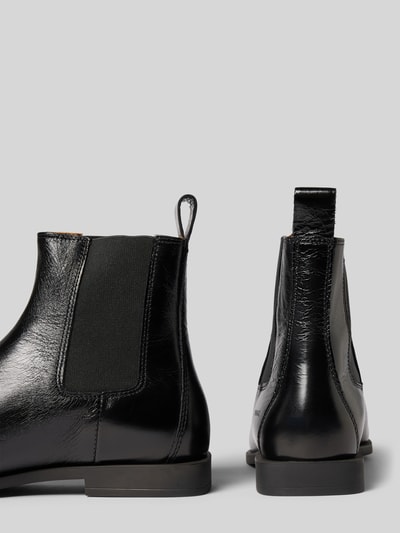 Copenhagen Laarsjes van leer met elastische inzetten, model 'CPH 410' Zwart - 2