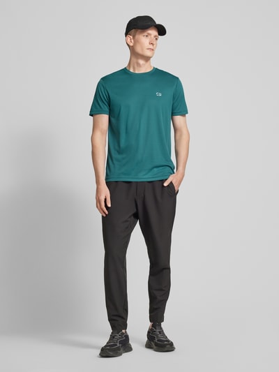 Christian Berg Men T-shirt met ronde hals Metallic groen - 1