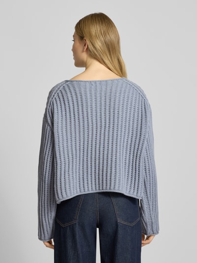 Drykorn Gebreide pullover met ronde hals, model 'IMENY' Lichtblauw - 5