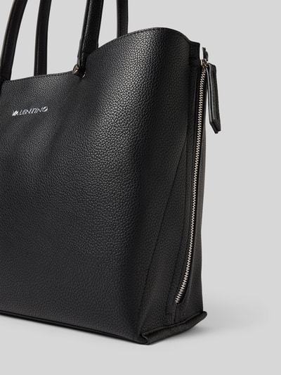 VALENTINO BAGS Torebka z detalem z logo model ‘PARKA’ Czarny 2