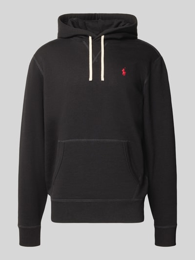Polo Ralph Lauren Hoodie mit Label-Stitching Black 2