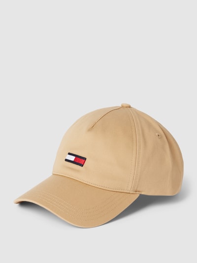 Tommy Jeans Basecap mit Label-Stitching Beige 1