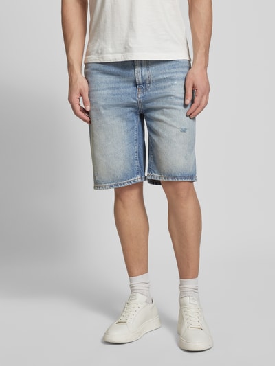 HUGO Jeansshorts mit 5-Pocket-Design Jeansblau 4