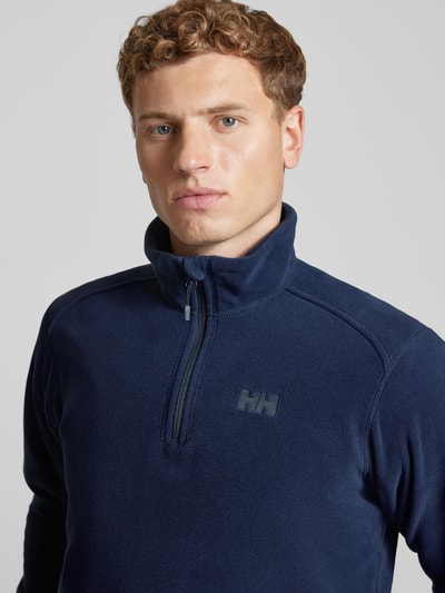 Helly Hansen Fleecepullover met schipperskraag, model 'DAYBREAKER' Marineblauw - 3