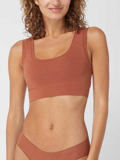 Saisei Bustier mit Stretch-Anteil Mittelbraun 4
