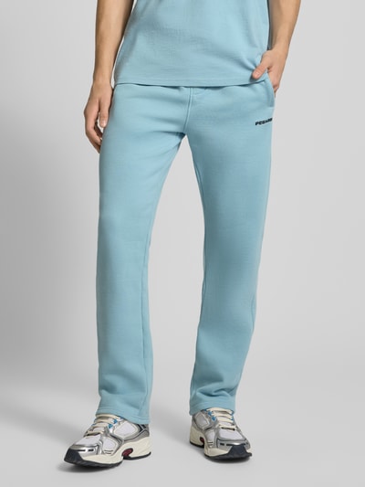 Pegador Sweatbroek met elastische band Lichtblauw - 4