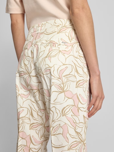 Brax Spodnie materiałowe o skróconym kroju slim fit model ‘STYLE.MARON’ Różowawy 3