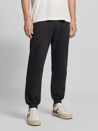 MCNEAL Straight Fit Jogginghose aus Baumwoll-Mix Black 4