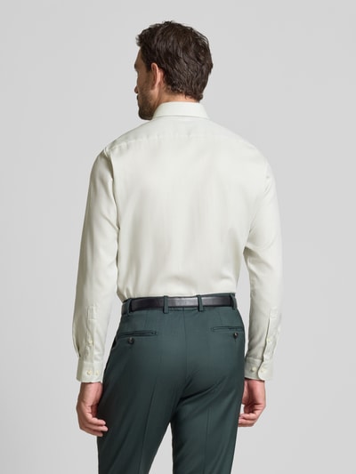 Christian Berg Men Regular Fit Business-Hemd mit Kentkragen Hellgruen 5