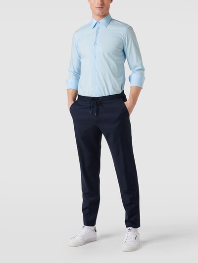 BOSS Slim Fit Koszula biznesowa o kroju slim fit z dodatkiem streczu Jasnoniebieski 1