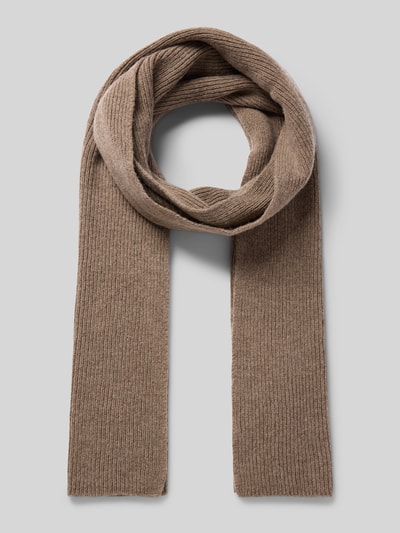 Unio Schal aus Schurwoll-Mix mit Kaschmir-Anteil Taupe 1