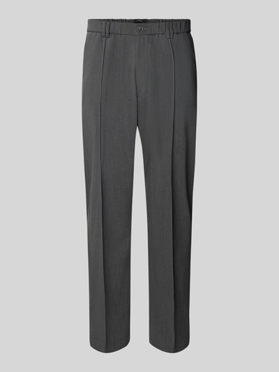 Cinque Stoffhose mit Bundfalten Modell 'Luigi' Anthrazit Melange 2