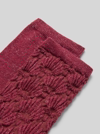 BOSS Sokken van katoenmix in een set van 2 paar Bordeaux - 2