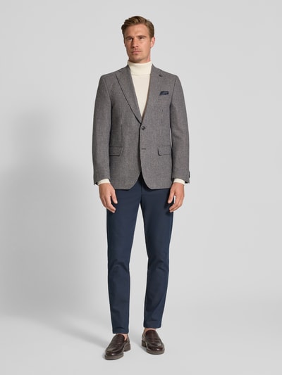 Carl Gross 2-Knopf-Sakko mit Reverskragen Modell 'Theo' Dunkelblau 1