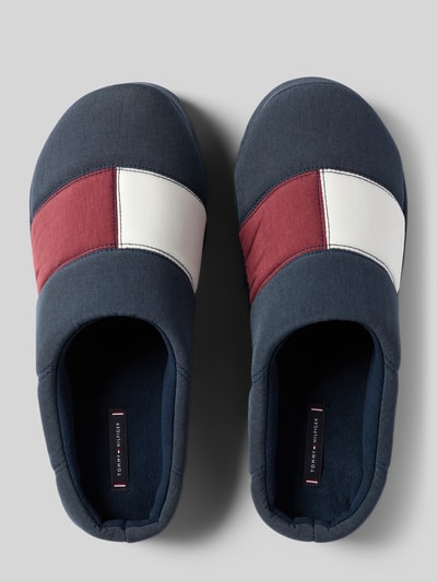 Tommy Hilfiger Slipper mit Color Blocking Design Marine 3