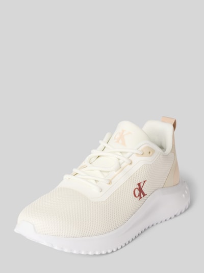 Calvin Klein Jeans Sneakers met logodetails, model 'EVA RUNNER' Wit - 1