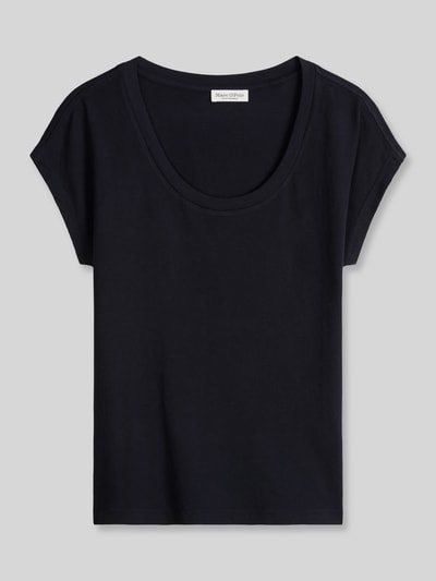 Marc O'Polo Regular Fit T-Shirt aus reiner Baumwolle Marine 2