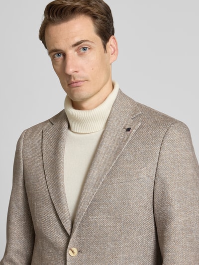 HECHTER PARIS 2-knoops colbert met reverskraag Beige - 3