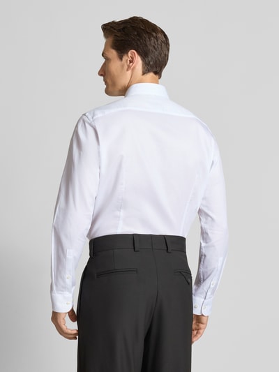 Jake*s Koszula biznesowa o kroju regular fit z kołnierzykiem typu kent Biały 5