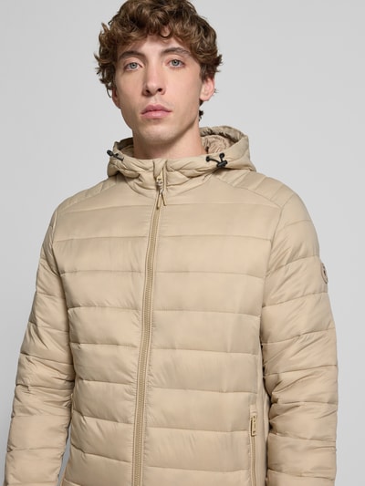 Jack & Jones Steppjacke mit Reißverschlusstaschen Modell 'BRADLEY' Beige 3