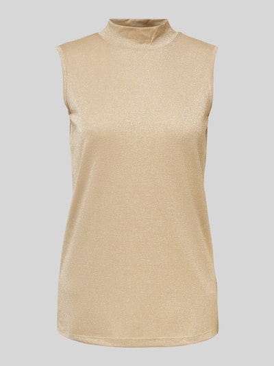 Christian Berg Woman Top mit Turtleneck Sand 1