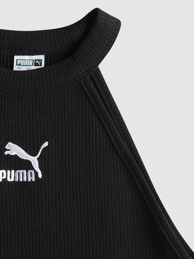 PUMA PERFORMANCE Minikleid mit Label-Stitching Black 3