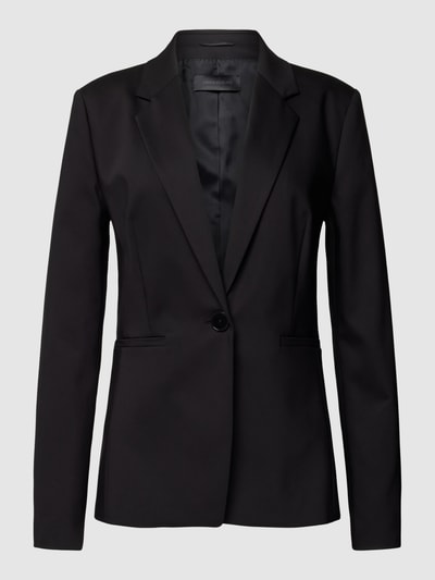 Drykorn Blazer met knoopsluiting en steekzakken, model 'TECHNO' Zwart - 2