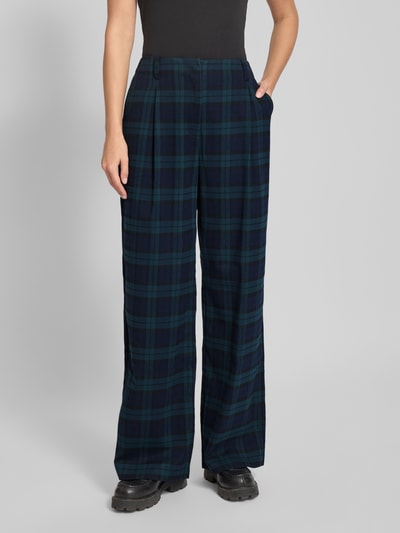 Jake*s Casual Stoffhose mit französischen Eingrifftaschen Dunkelblau 4