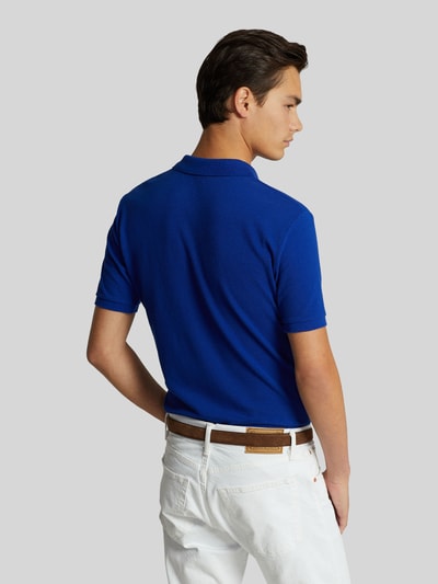 Polo Ralph Lauren Koszulka polo o kroju slim fit z czystej bawełny Królewski niebieski 5