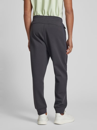 BOSS Green Sweatpants met elastische band, model ‘Hadiko’ Antraciet - 5