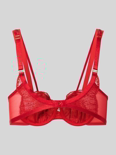 Triumph Balconette-beha met speciaal ontworpen cups Rood - 3