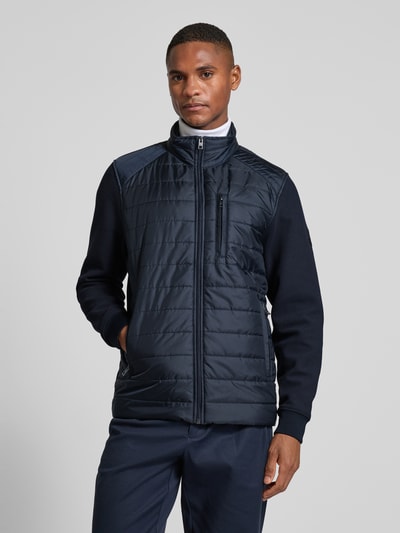 Christian Berg Men Steppjacke mit Stehkragen Marine 4