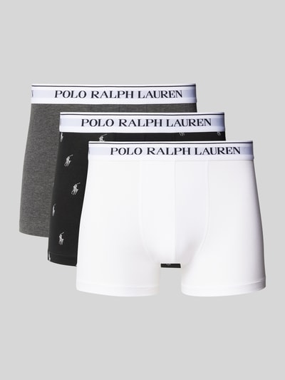 Polo Ralph Lauren Underwear Boxershort met elastische band met logo in een set van 3 stuks Donkergrijs - 1