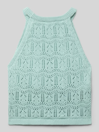 Mango Top mit Neckholder Modell 'bali' Helltuerkis 3