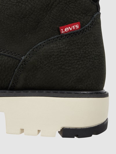 Levi’s® Acc. Enkellaarsjes van leer, model 'Solvi' Zwart - 2