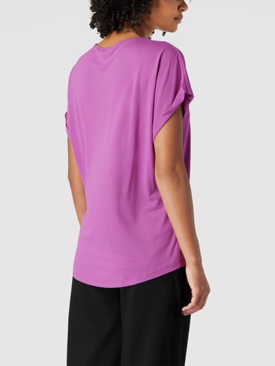 Christian Berg Woman Blusenshirt mit Zierknopfleiste Fuchsia 5