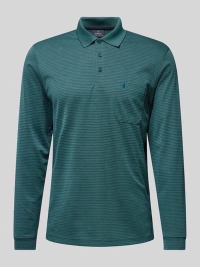 RAGMAN Regular fit poloshirt met borstzak Turquoise - 2