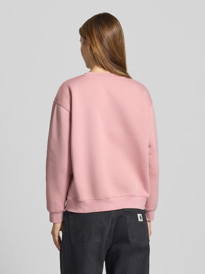Levi's® Sweatshirt mit Logo-Print und Rundhalsausschnitt Altrosa 5