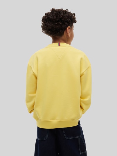 Tommy Hilfiger Kids Regular Fit Sweatshirt aus Baumwoll-Mix GELB 5