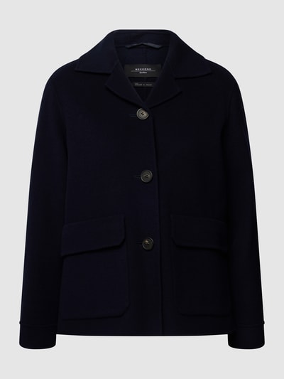 Weekend Max Mara Jacke aus Schurwolle Modell 'Cervino' Marine 2