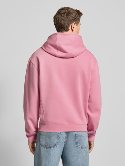 Drykorn Hoodie met capuchon, model 'KAMILIO' Felroze - 5