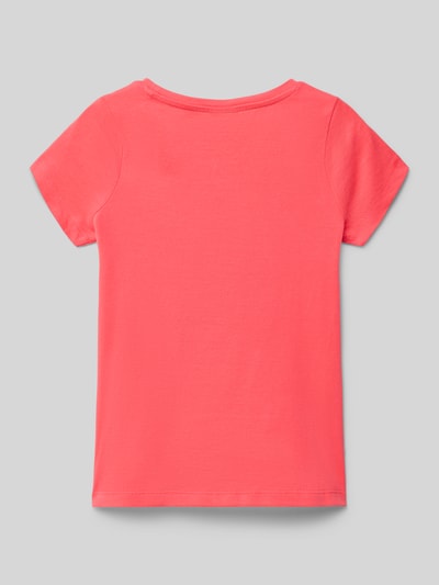 Produktfoto, dziecięcy t-shirt Regular Fit T-Shirt aus reiner Baumwolle von s.Oliver RED LABEL, efekt: jednolity kolor, dżersej, czysta bawełna, krótki rękaw