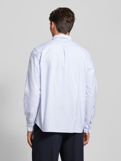 Lacoste Regular fit vrijetijdsoverhemd met logopatch Lichtblauw - 5