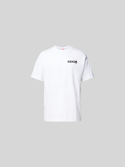 Kenzo T-Shirt aus reiner Baumwolle Weiss 2