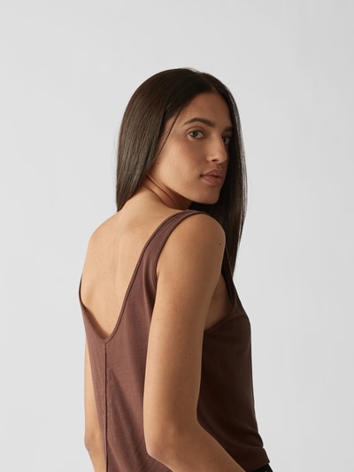 Rick Owens Tanktop mit U-Ausschnitt Hellblau 3