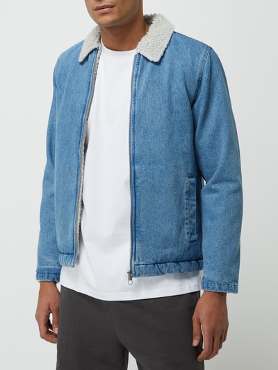 REVOLUTION Jeansjacke mit Teddyfutter  Jeansblau 4